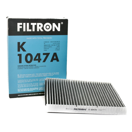 FILTRON filtr kabinowy K1047A - VW Golf IV (z węglem aktywnym)